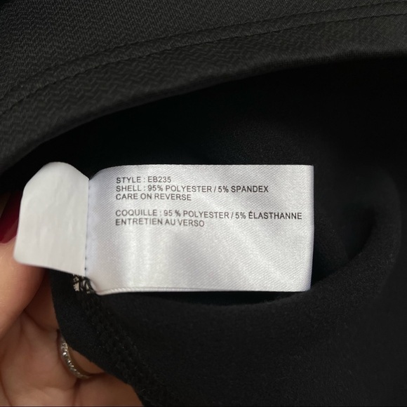 Eddie Bauer Black Half Zip Performance Fleece Jacket Size Small - Picture 8 of 8